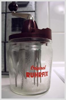 R&uuml;hrfix mit Glas, &auml;ltere Version ohne Ma&szlig;einheiten